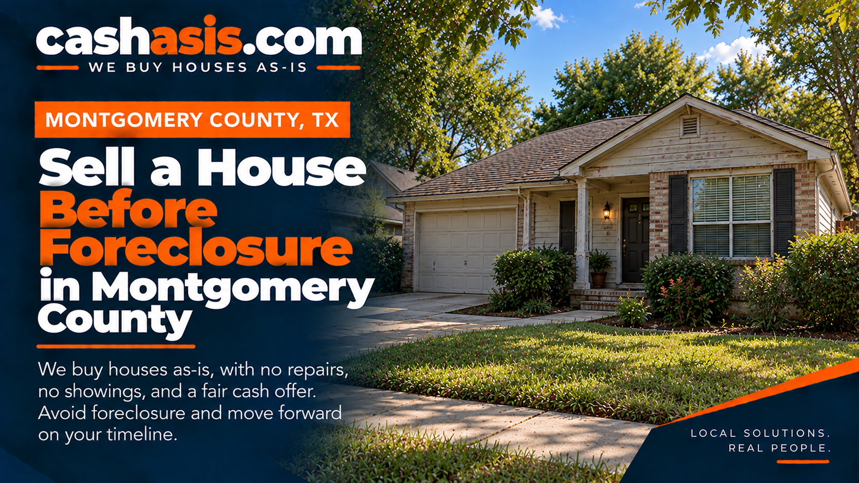 Sell a House Before Foreclosure in Montgomery County